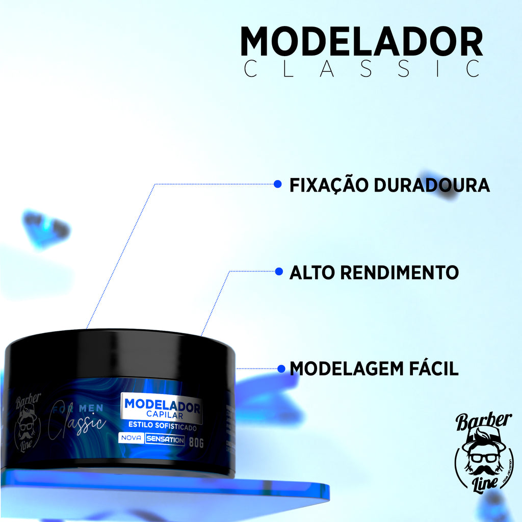 Kit Classic Barber Line Masculino
