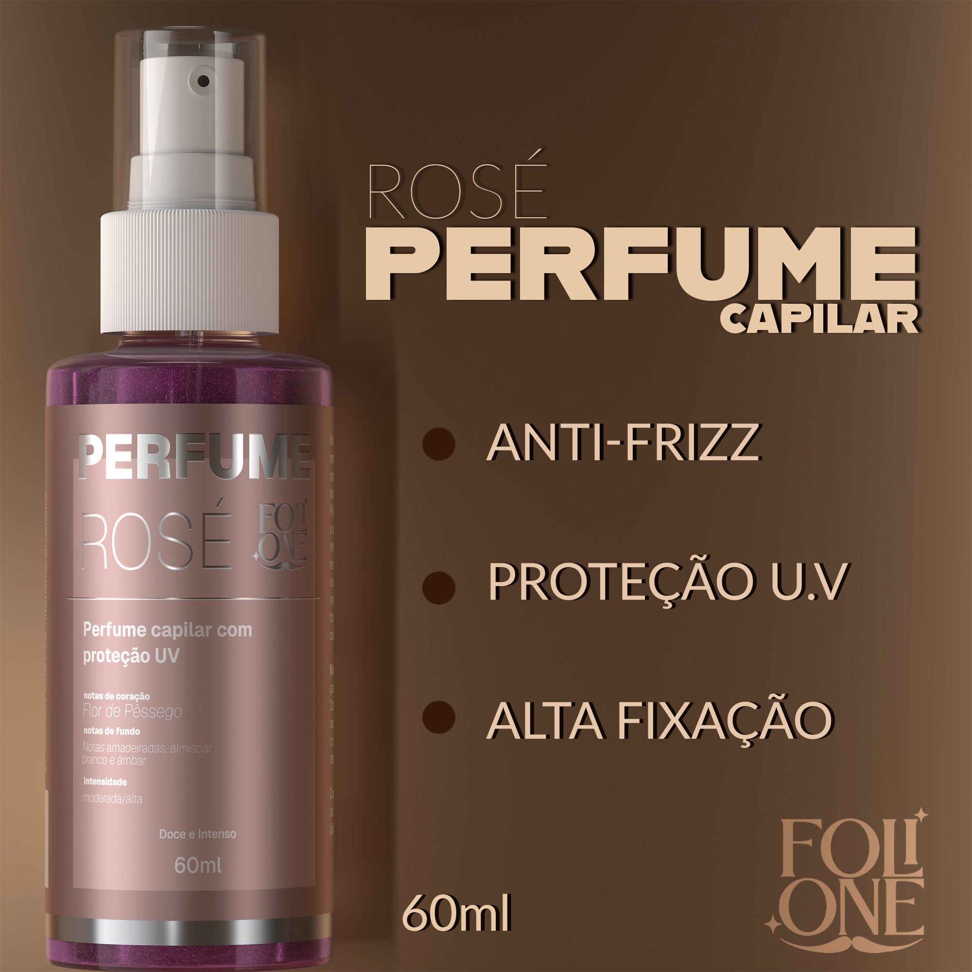 Kit Rosé, Shampoo, Máscara, Serum, Perfume e Óleo Supremo