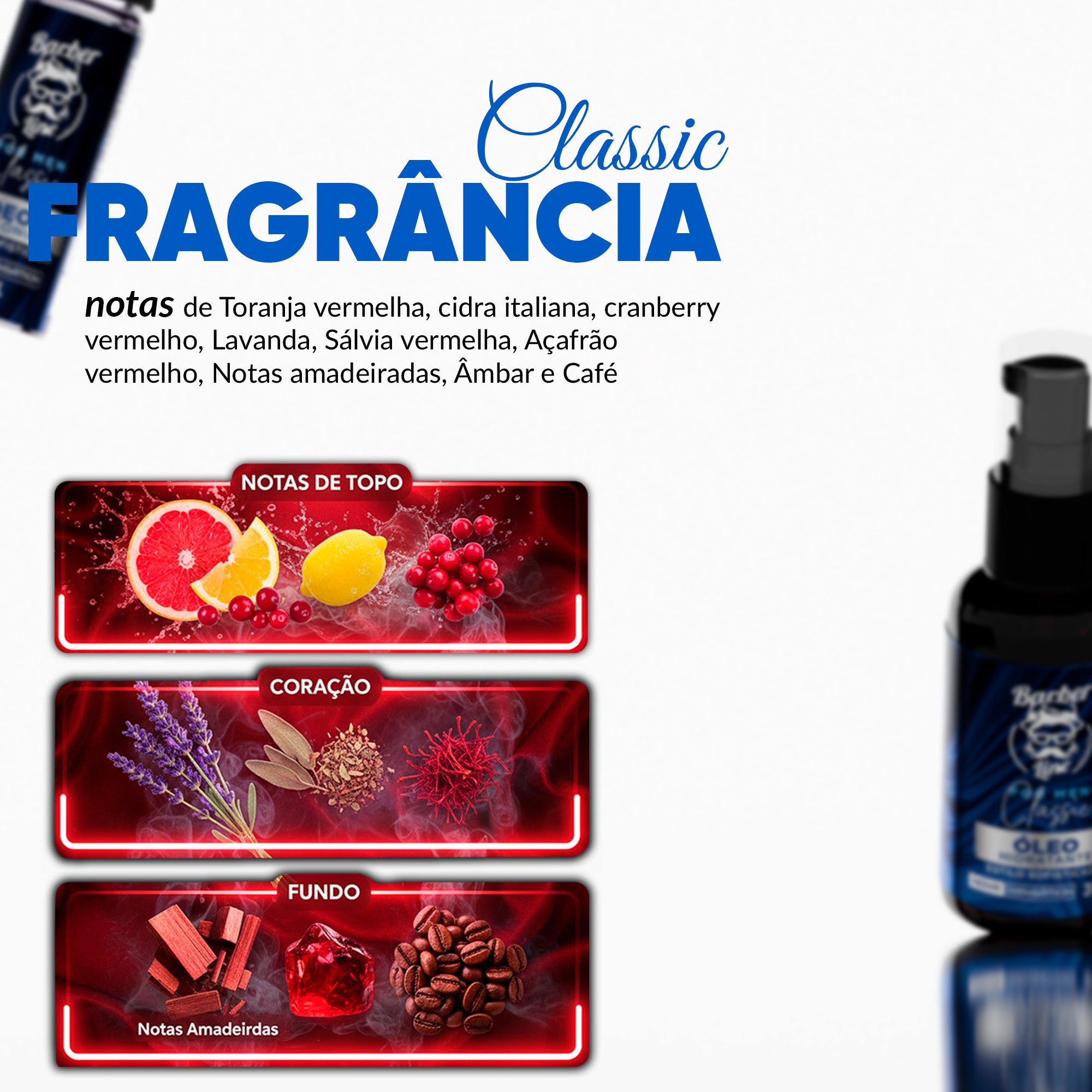 Kit Classic Barber Line Masculino