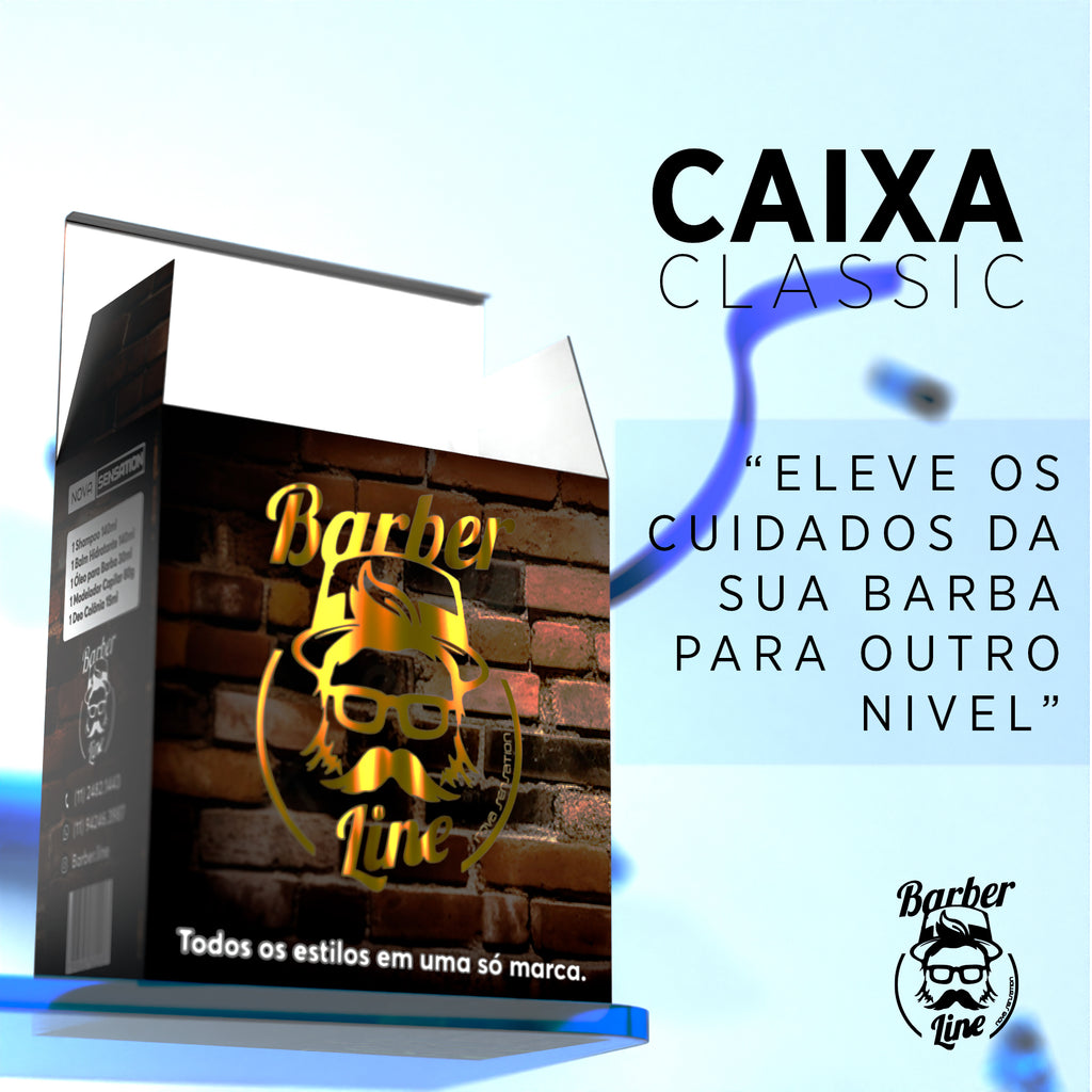 Kit Classic Barber Line Masculino