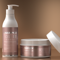 Kit Rosé Shampoo 300ml com Máscara 300ml