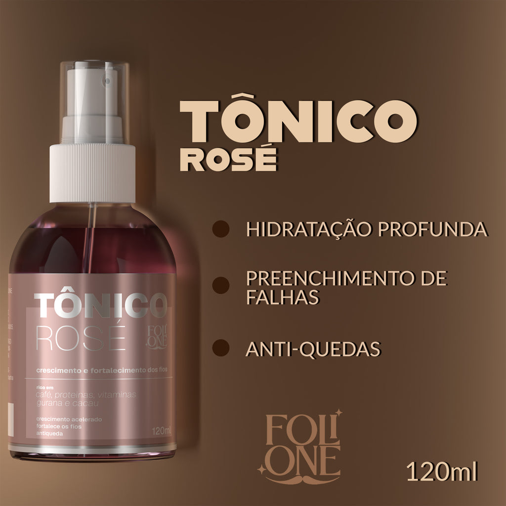 Kit Rosé, Shampoo, Máscara, Serum, Perfume e Óleo Supremo