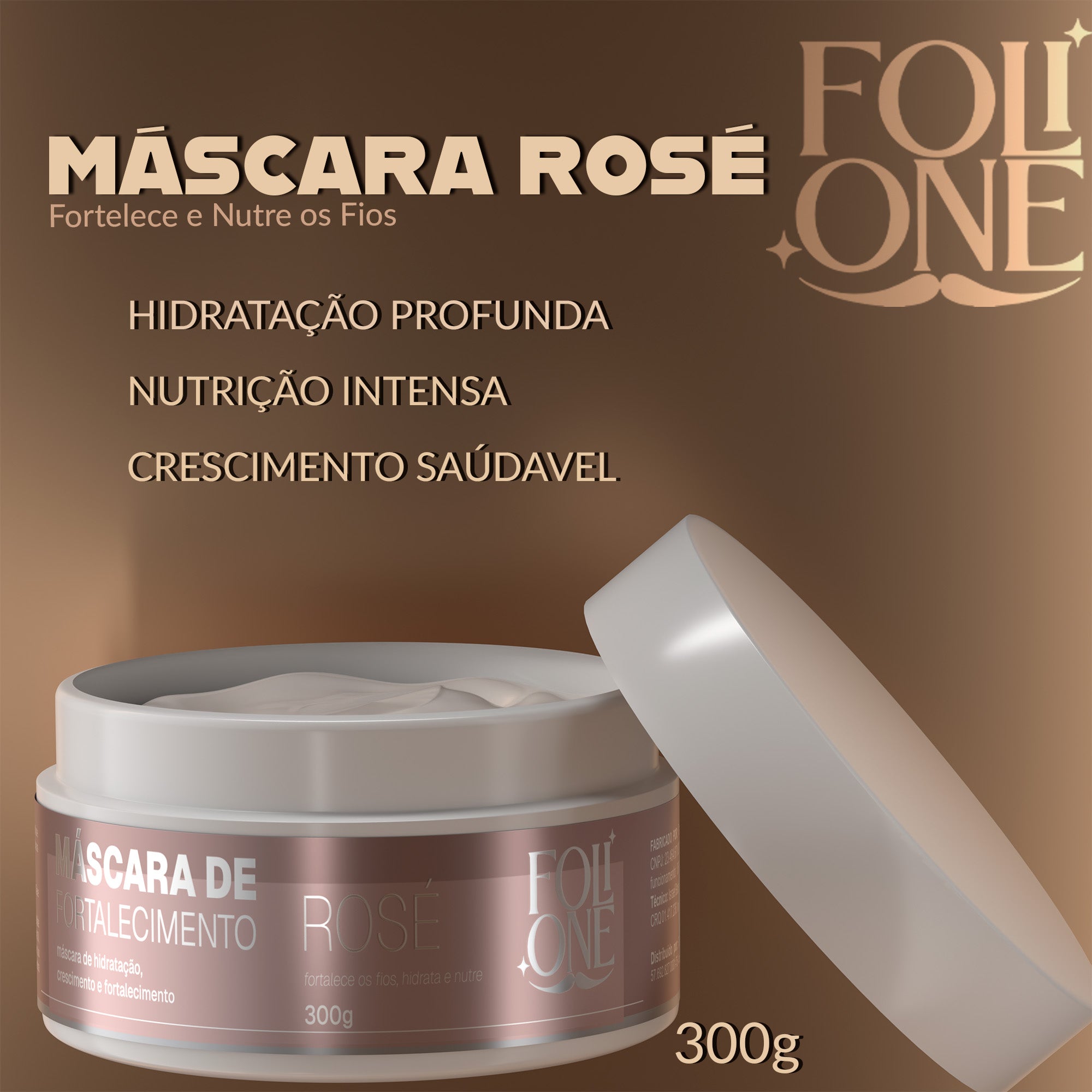 Kit Rosé Shampoo 300ml com Máscara 300ml