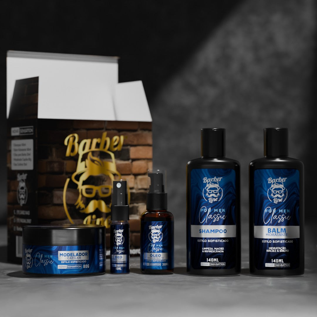 Kit Classic Barber Line Masculino